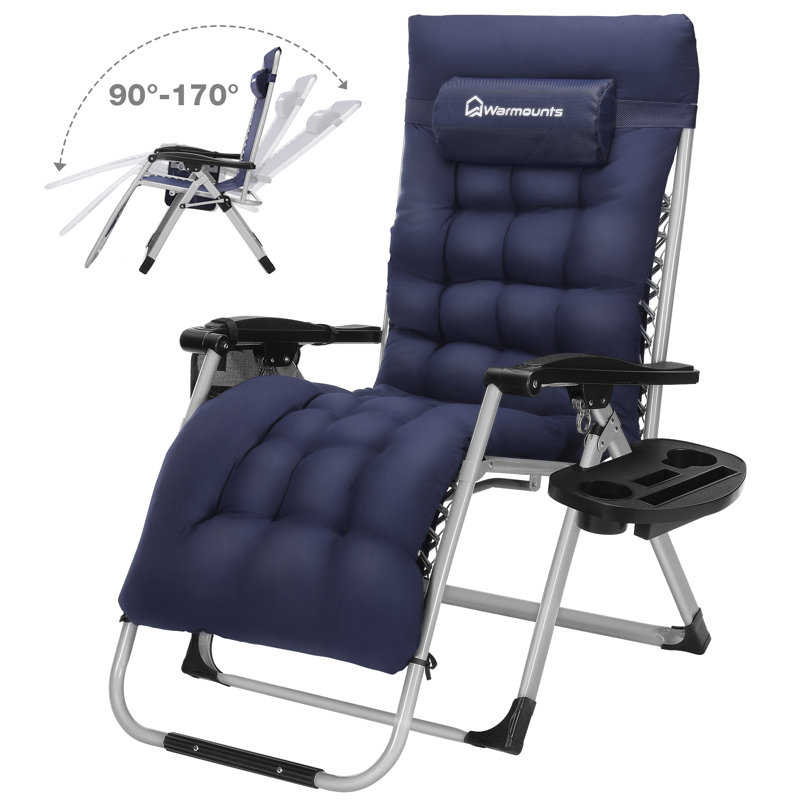 Chaise Slsy Zero Gravity, Bleu