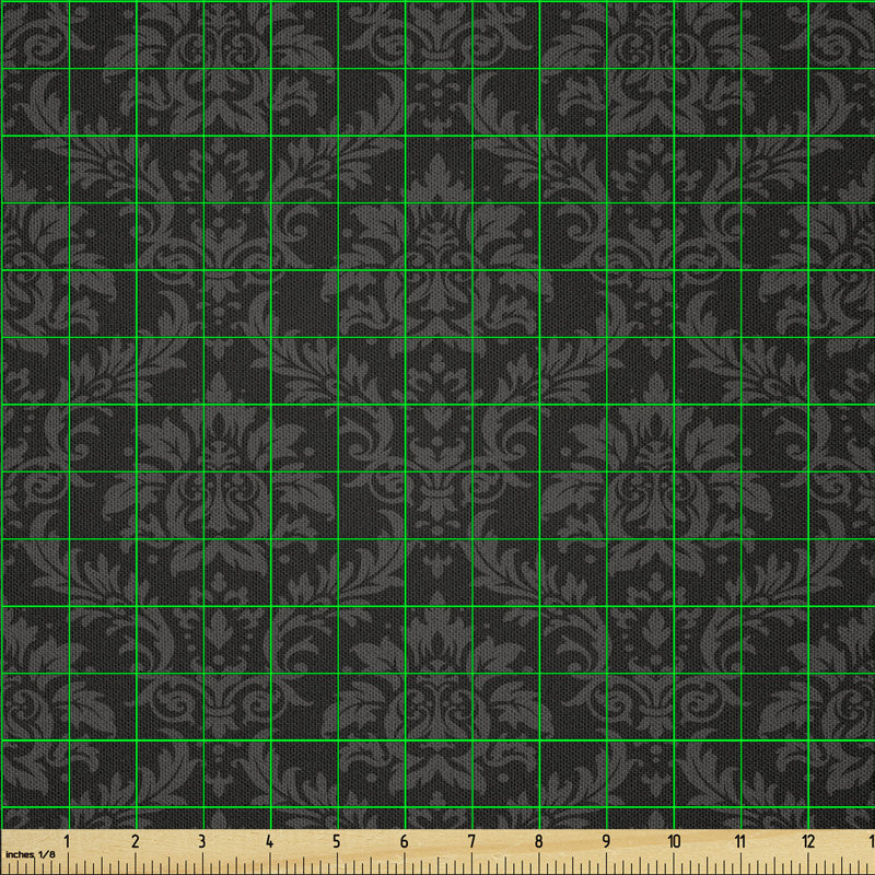 Dajanee Flourishing Traditional Damask Style with Floral Details Fabric