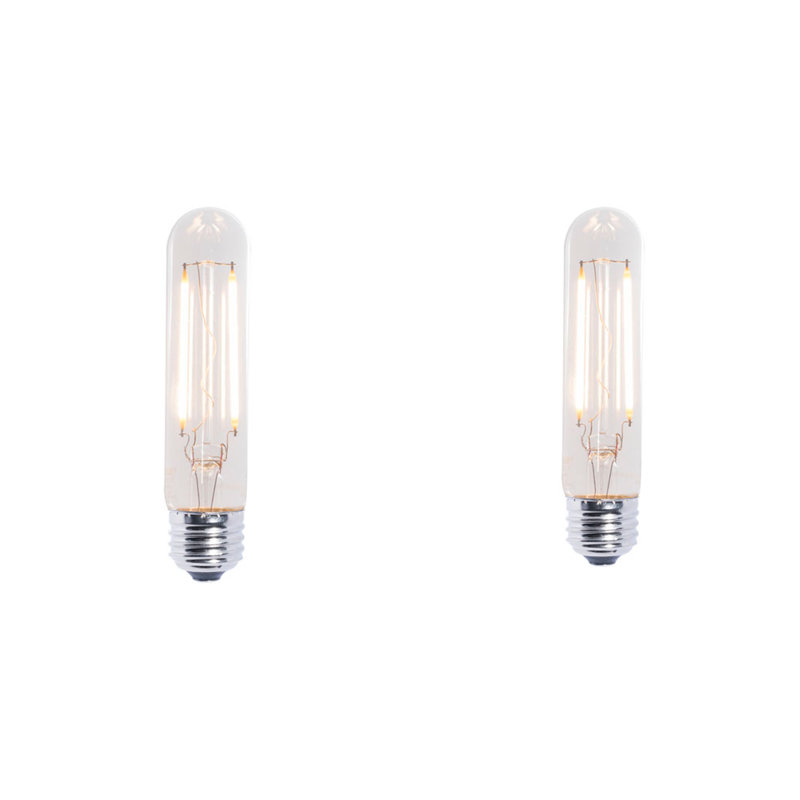 Ampoule à intensité variable de 25 watts à DEL T9 à DEL, culot E26 blanc moyen (2700K) / moyenne (standard)