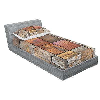 Microfiber Patchwork Sheet Set