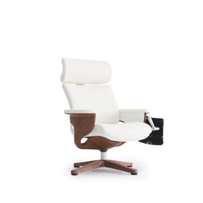 Nuvem Leather Executive Chair with Headrest