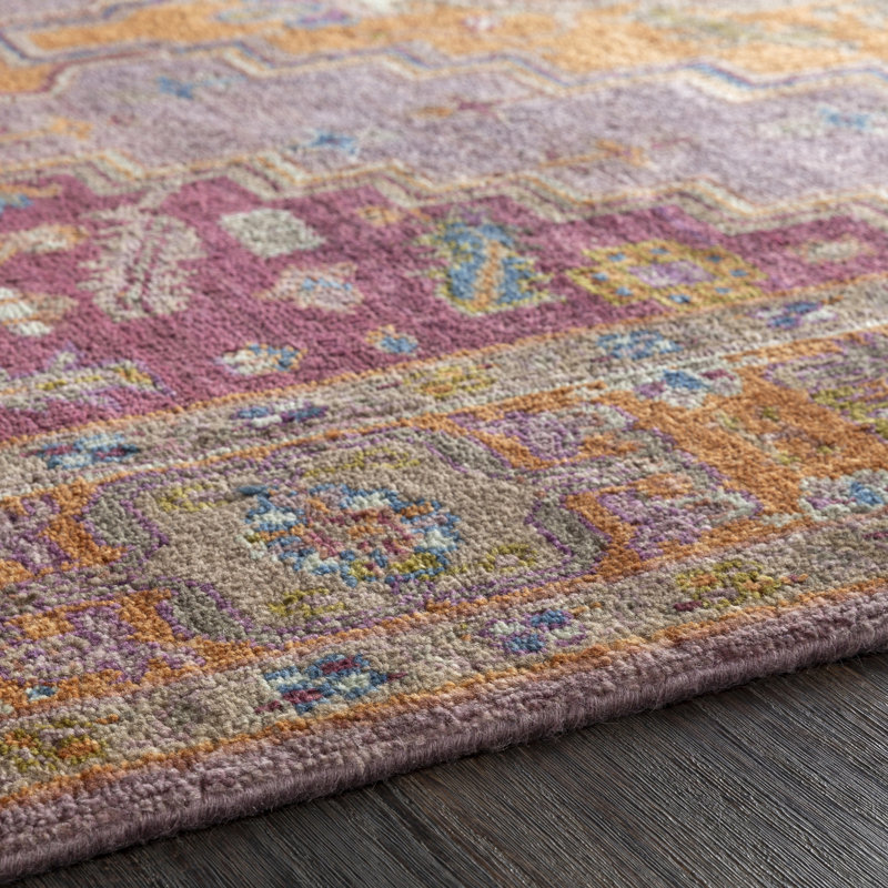 Zeus Hand Knotted Wool Area Rug, Rectangle 12' x 15'