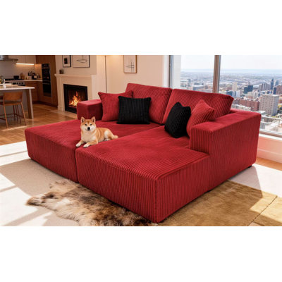 Froshtonvale Boneless Double Chaises Loveseat
