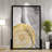 Abstract Tree Ring Wood Screen-105491229