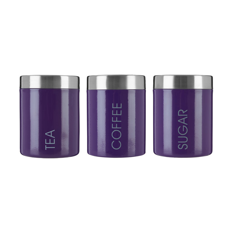 Metal Jar - Set of 3
