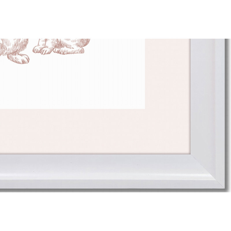 Bunny Pair 2 Canvas Wall Art