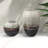 Dunsmuir Handblown Glass Ombre Round Table Vase Set