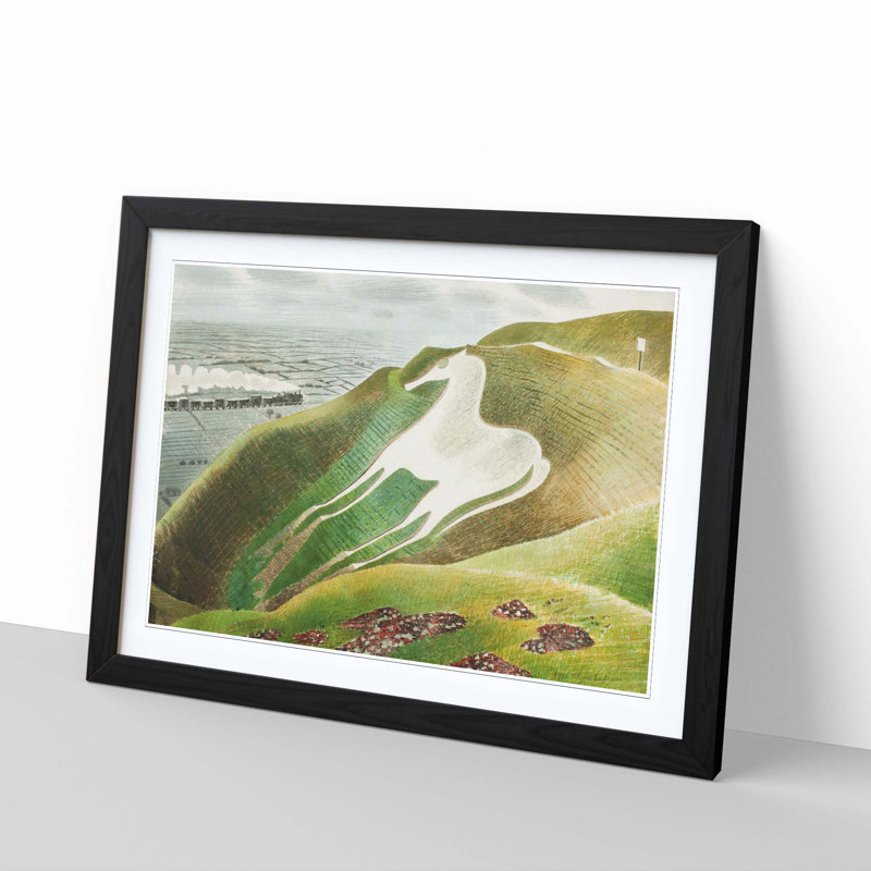 Eric Ravilious - Single Picture Frame Painting, Black