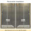 48"- 48 13/16" W x 76" H Single Sliding Frameless Shower Door with 5/16 in. Clear Tempered Glass-113450059