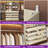 74"W To 116"W Adjustable Closet Organizer With 4 Drawers & 4 Rods-1630863118