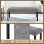 Banc de salle à manger rembourré Modern-120854902