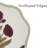 Fabdivine 15"Timeless Scalloped Placemats - Badshah