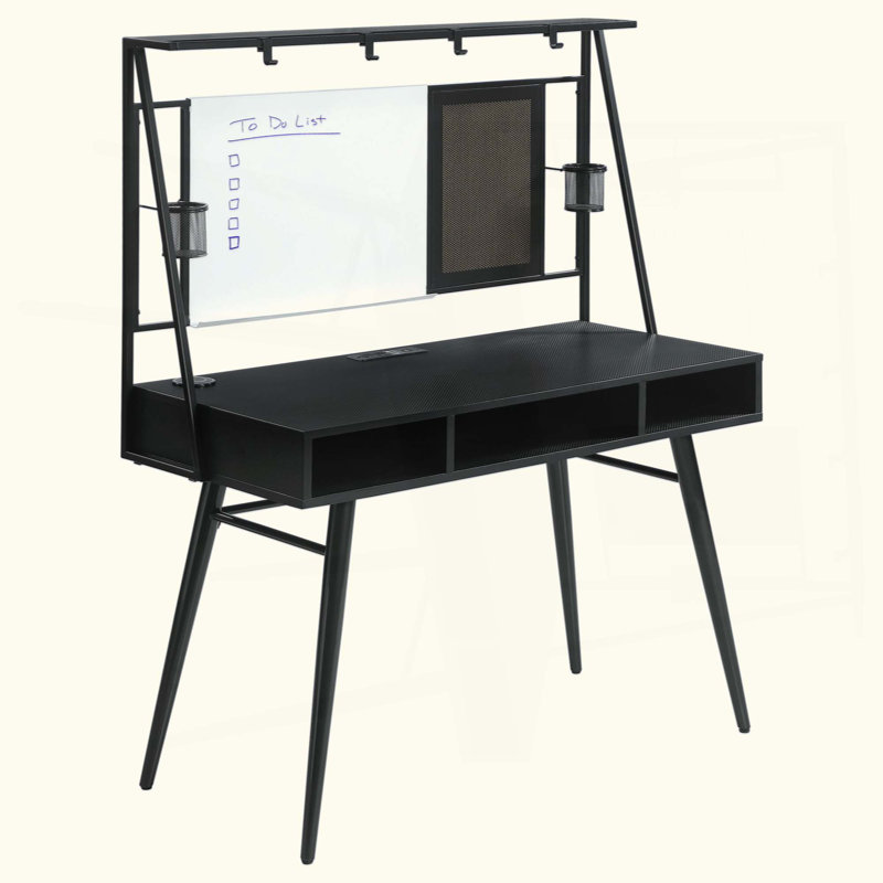 Bureau d'écriture avec ports USB