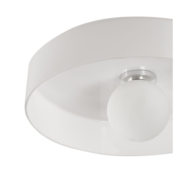 Ceiling Lamp LUGUSE Glass, White, White