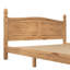 Ensemble de chambre à coucher 4 pièces Enye, une table de chevet, un lit, une grande commode et une large commode de style campagnard en bois massif-1368879127