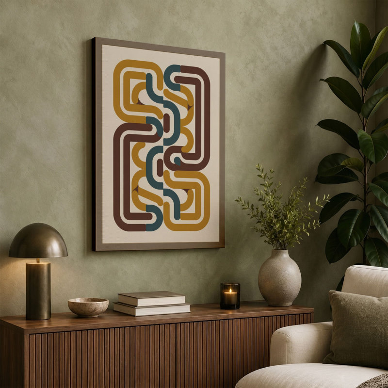 Print, 36x24 - 91.4 x 61.0 cm, Teal Border