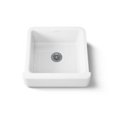 Whitehaven® Self-Trimming 23.5"L x 21.5625"W Farmhouse Kitchen Sink