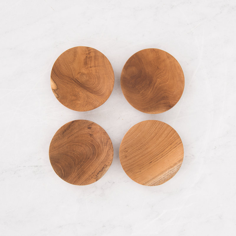 Ensemble de 4 assiettes Shrout
