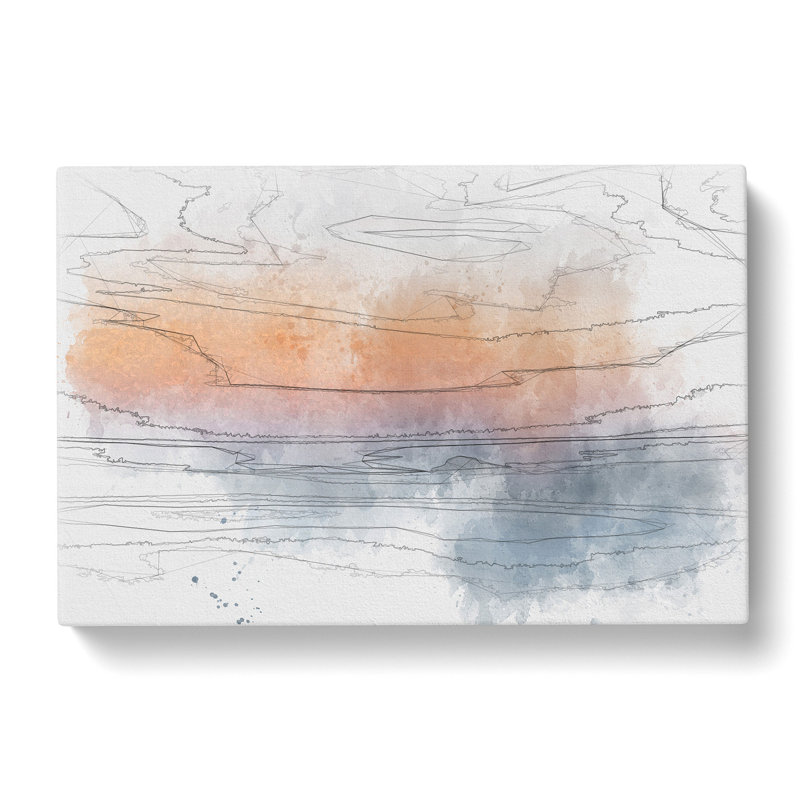 Beautiful Beach - Wrapped Canvas, 50cm H x 76cm W x 3cm D