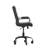 Mid-Back Executive Swivel Office Chair with Arms, and Transparent Roller Wheels-1784944231-1784944230