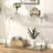 Modern Chrome And Acrylic Console Table With Glass Top And Storage Space