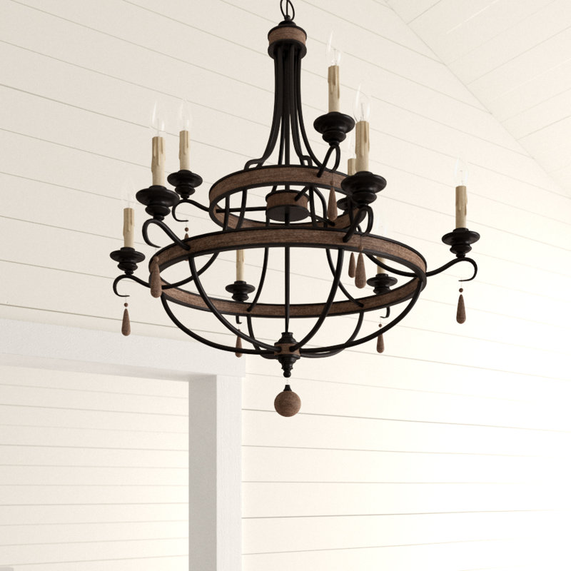 Aadvik 9 - Light Dimmable Empire Chandelier