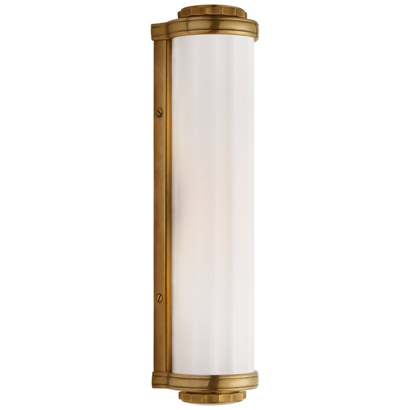 Thomas O'Brien Milton Road Bath Light, Hand-Rubbed Antique Brass