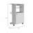 Versatile Kitchen Cart with Ample Storage and Smooth Mobility
