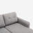 Darea Velvet L-Shaped Sectional Reversible