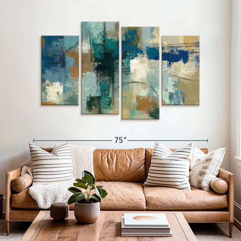 Avery Jasper Lagoon, 42" H x 68" W