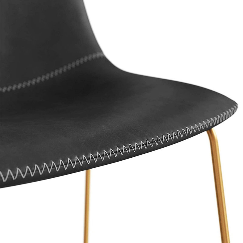 Tabouret de comptoir Aulbusson, Blanc, 4