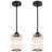Bette 1-Light Modern Crystal Single Pendant Light With Adjustable Height-2031395024