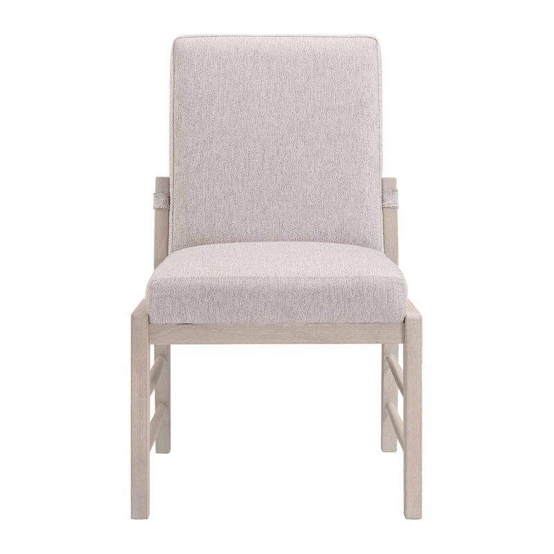 Chaise rembourrée Catriona, Blanc