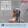 4-Setting Multi Function Fixed Shower Head with H2Okinetic Technology