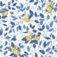 Citronträd Floral Wallpaper Roll-6458813