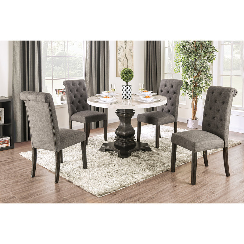 Ensemble repas pour quatre personnes, Gris, gris