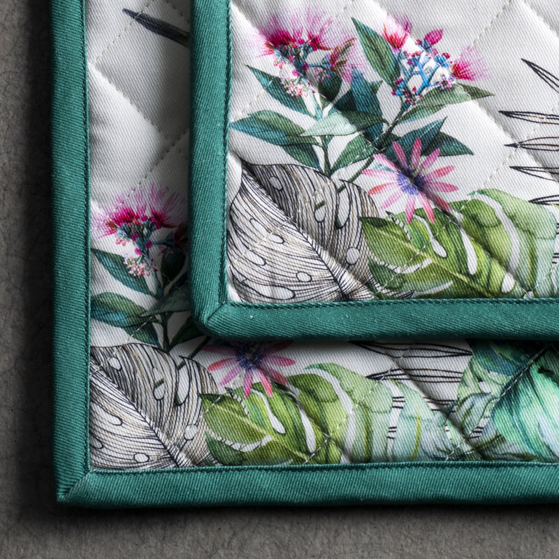Maison D' Hermine Cotton Potholder Set