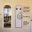 Arch Design LED Full Length Mirror,Dimmable, High Definition & Explosion-Proof, Full-Length Standing Or Wall-Mounted