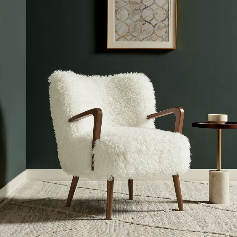 Fauteuil Zerra, Blanc