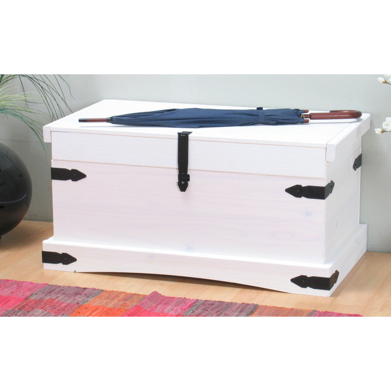Myers Accent Trunk, White waxed