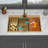 33" Drop In Gold Kitchen Sink - 33*22 Inch Kitchen Sink Drop-In Topmount Single Bowl 16 Gauge Stainless Steel Ledge Workstation Kitchen Sinks
