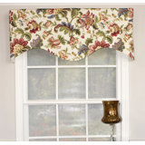 Noblesse Scalloped Seales 50" Window Valance