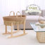 Thorith Moses Basket with Bedding with Mattress-1706298497