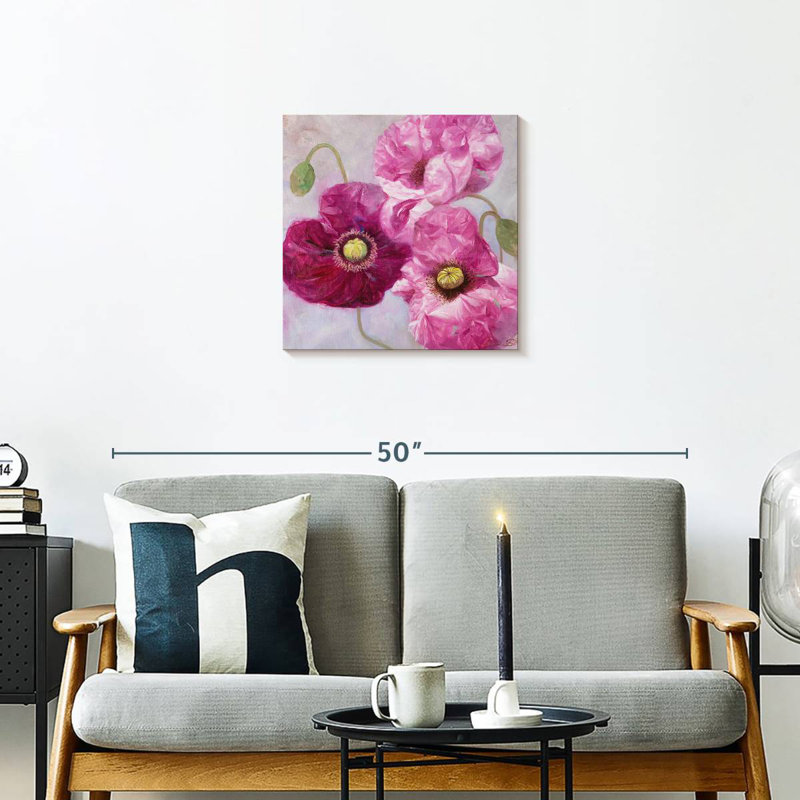 Harnek Purple Poppies I