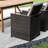 6-Person Patio Dining Set With 86.3"-109.4" Long Extended Acacia Wood Table