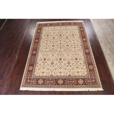 Lunarose One-of-a-Kind 9'0" X 12'3" Wool Area Rug in Ivory