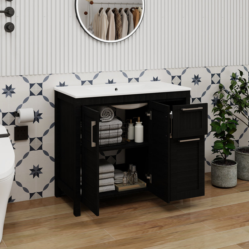 Ensemble de meuble-lavabo simple 36 po avec lavabo 36 po