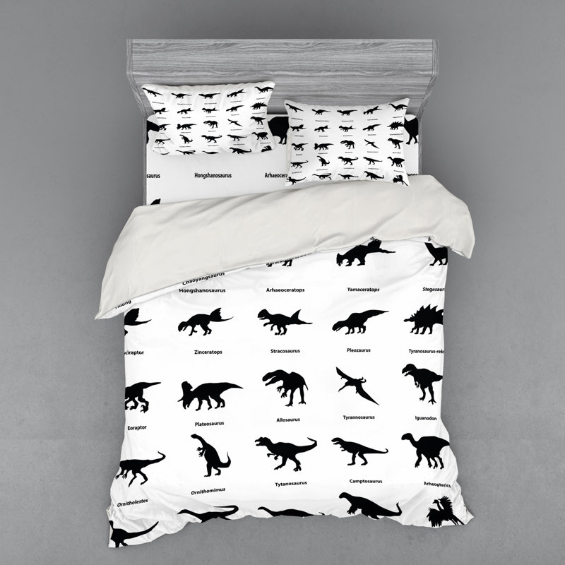 Ensemble de housse de couette en microfibre, Housse de couette grand + 3 pièces supplémentair