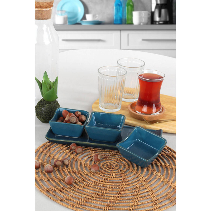 East Urban Home Ceramic Condiment Server