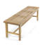Solid Wood Teak Outdoor Bench